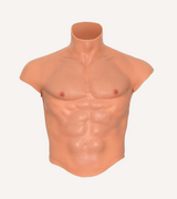 Silikontorso Bärbar Maskulint Kodad Överkropp