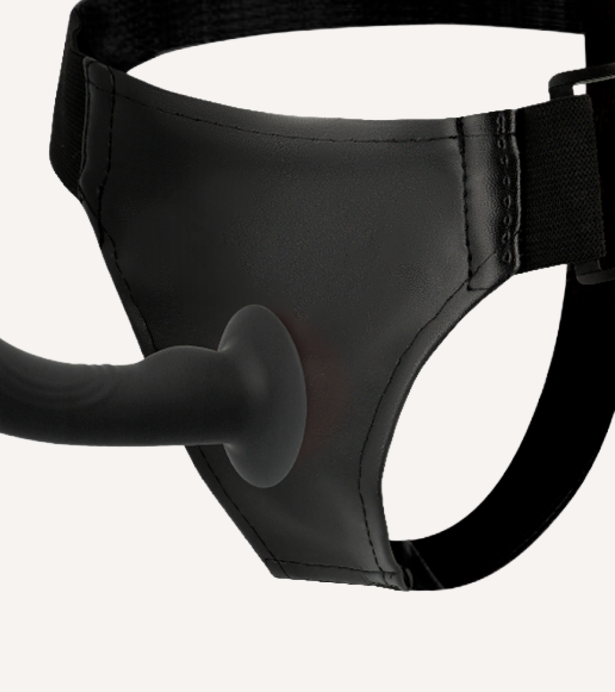 Strap-on Set Harness och G-punktsdildo 15,5 cm