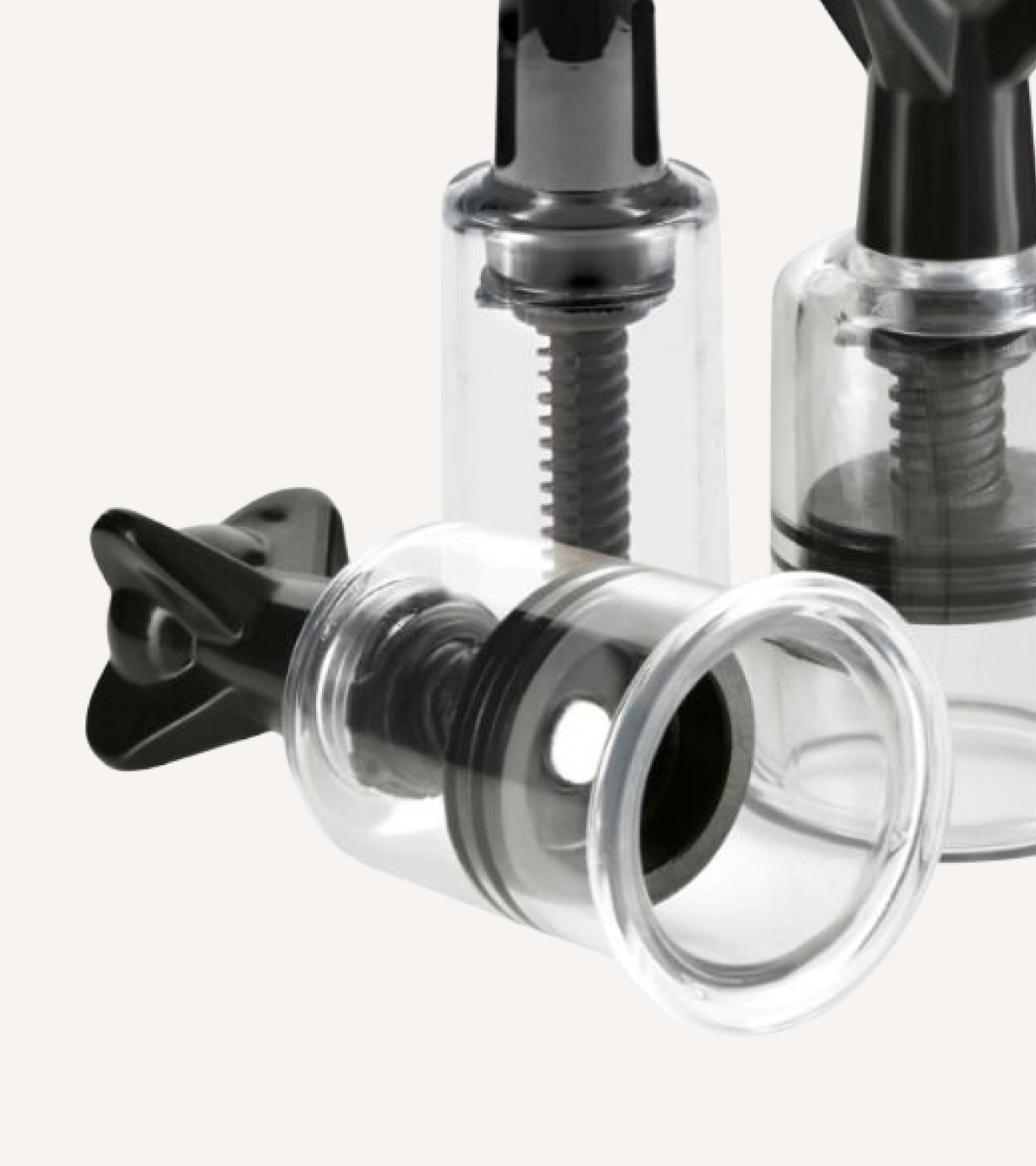 Sugkoppset 'Sucker Trio' Vacuum