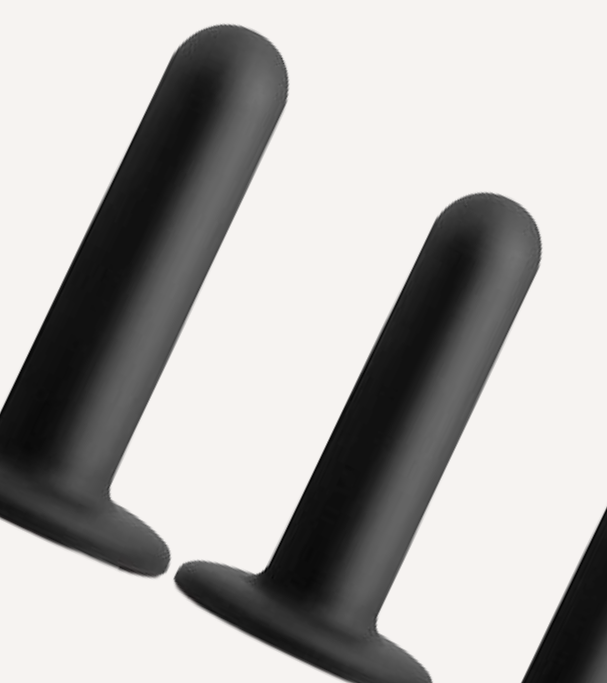 Vaginalt Dilatorset 5 Delar Svart