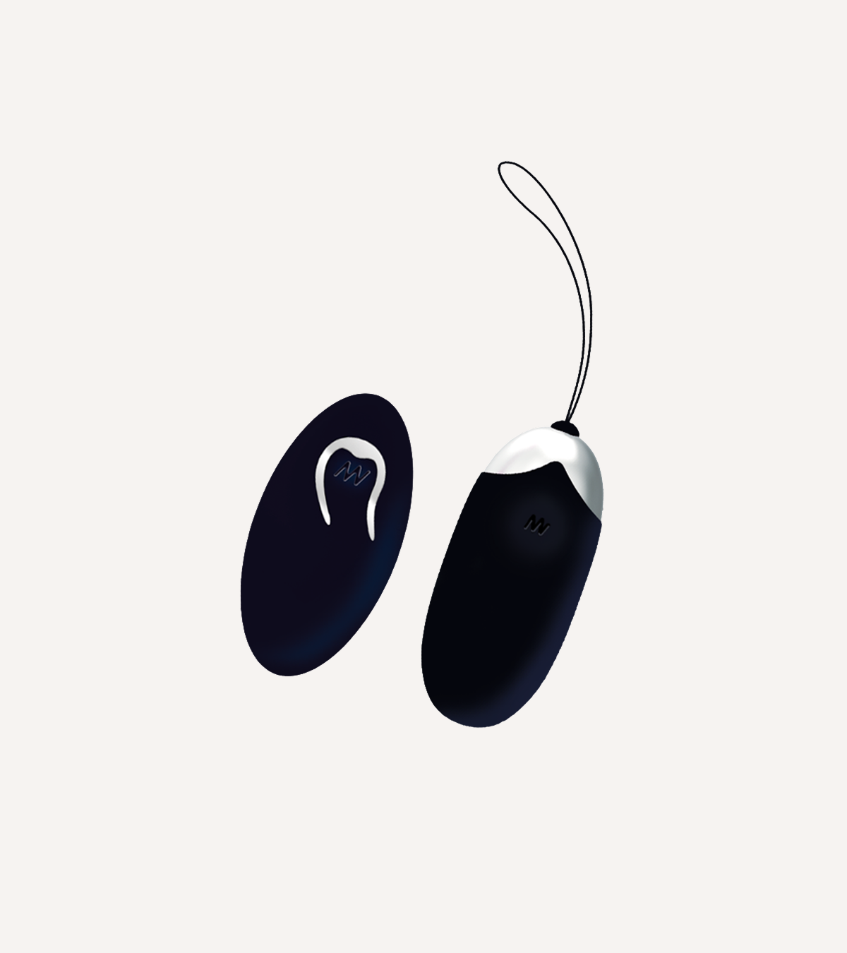 Vibrerande Ägg 'Flippy II' Fjärrkontroll