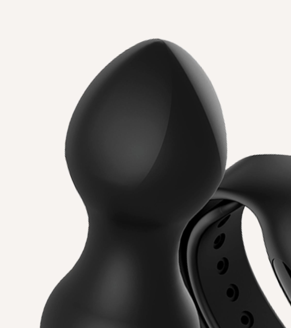 Vibrerande Analplugg med Appstyrning + WATCHME Klocka