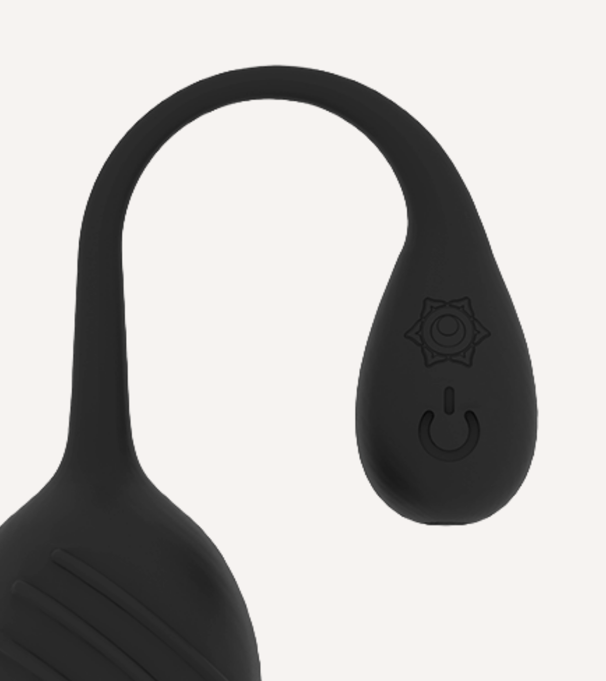 Vibrerande Knipkulor Svart Uppladdningsbar