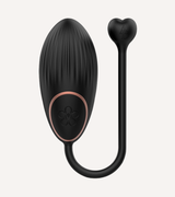 Vibrerande ägg Svart + Watchme Klocka