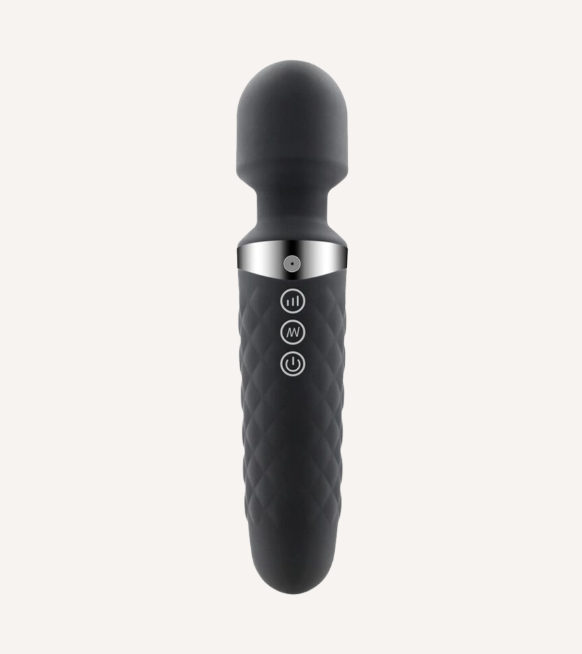 Wand Massager Vibrator Svart