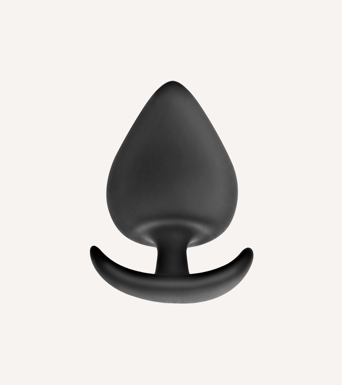 Buttplug i Silikon Svart S/M/L/XL/XXL