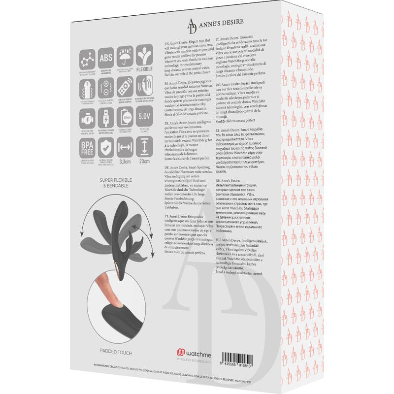 Rabbit Remote Svart + Watchme Klocka