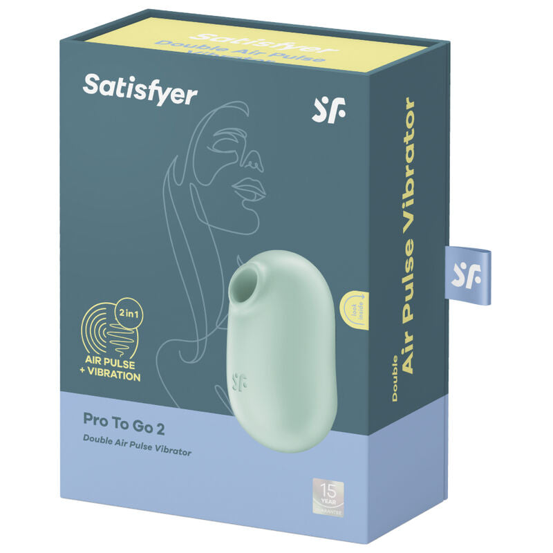 Lufttrycksvibrator 'Pro To Go 2' 2-i-1