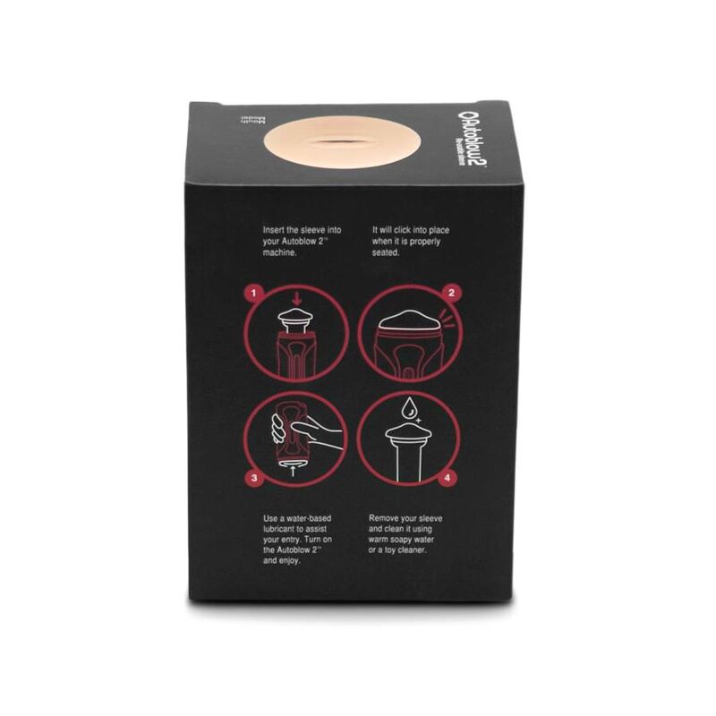 Mun Sleeve för Autoblow Storlek B