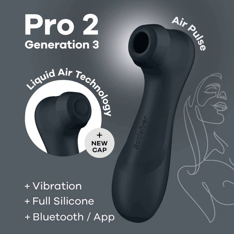 Lufttrycksvibrator 'Pro 2' Gen 3 Appstyrd