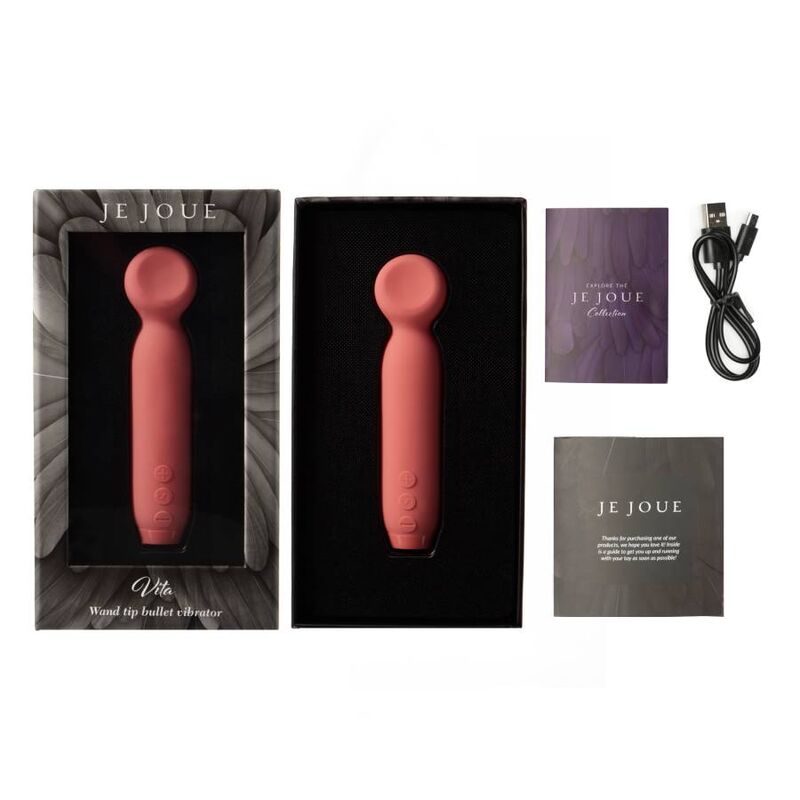 bullet-vibrator i metallfinish, 12,3 cm