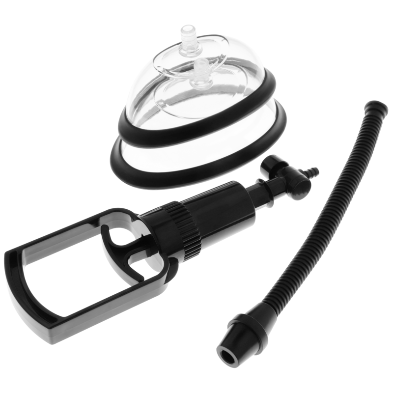 Vaginalpump med två utbytbara koppar