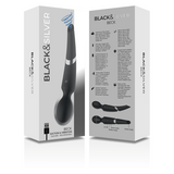 wand-vibrator med sugfunktion och ergonomiskt handtag