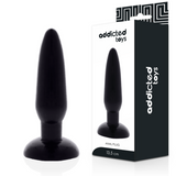 Buttplug 13,5 cm i svart färg från Addicted Toys
