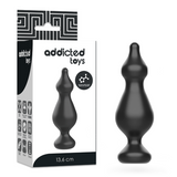 Buttplug 13,6 cm i svart färg från Addicted Toys