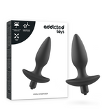 Buttplug Massager med Vibration Svart
