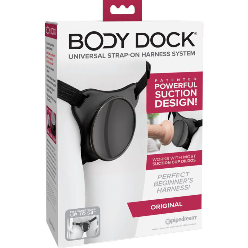 body dock-harness med sugkoppsfäste i originalmodell