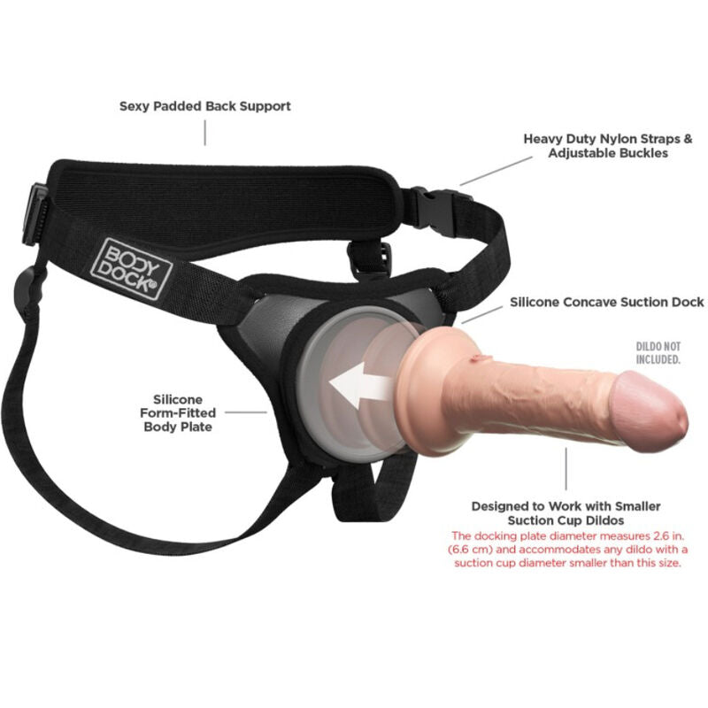 Harness 'Body Dock Mini' Sugkoppsfäste