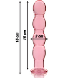 Dildo 'No. 10' i Borosilikatglas 16,5 cm