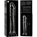 Dildo 'No. 12' i Borosilikatglas 17 cm