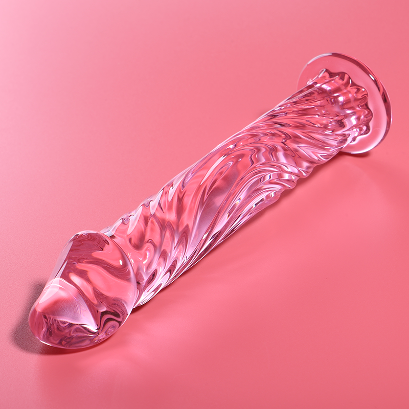 Dildo 'No. 12' i Borosilikatglas 17 cm
