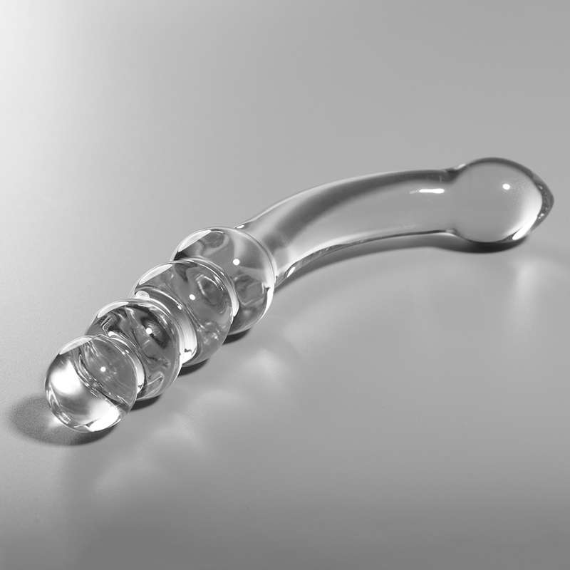 Dildo 'No. 14' i Borosilikatglas 18,5 cm