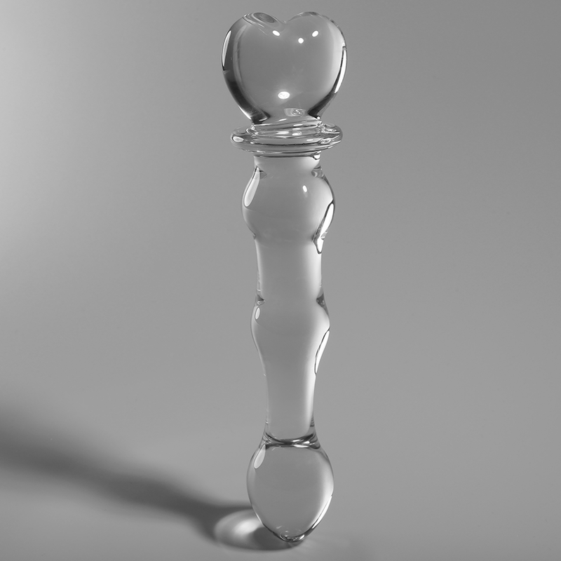 Dildo 'No. 21' i Borosilikatglas 20,5 cm