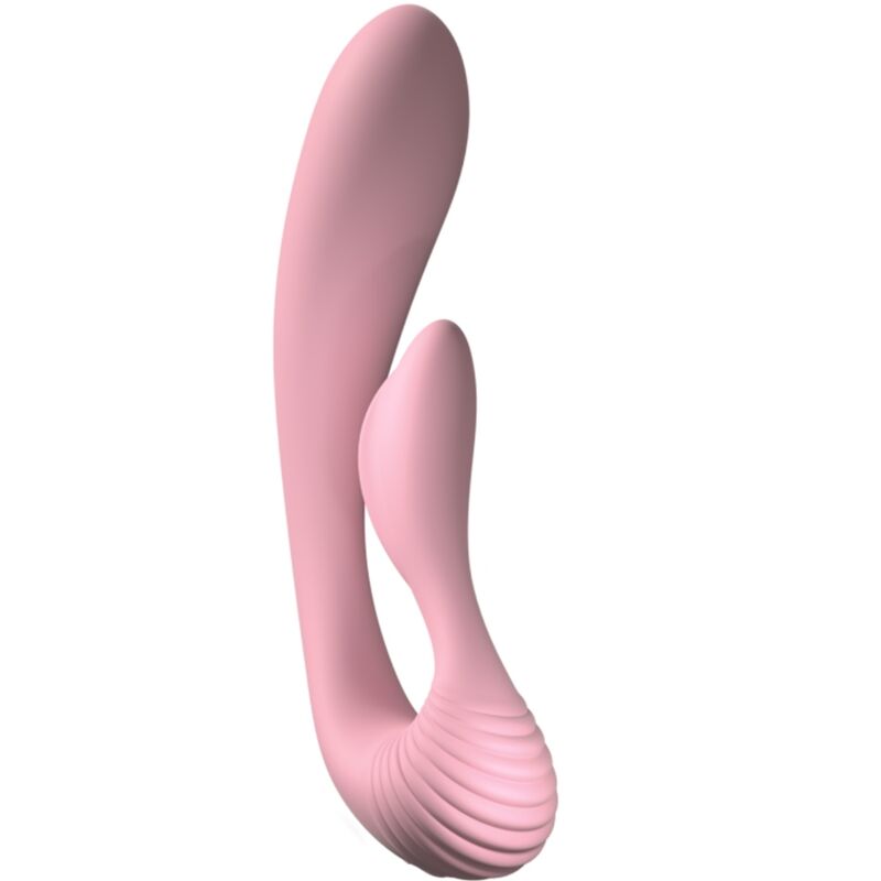 G Wave Dubbel Rabbitvibrator Rosa