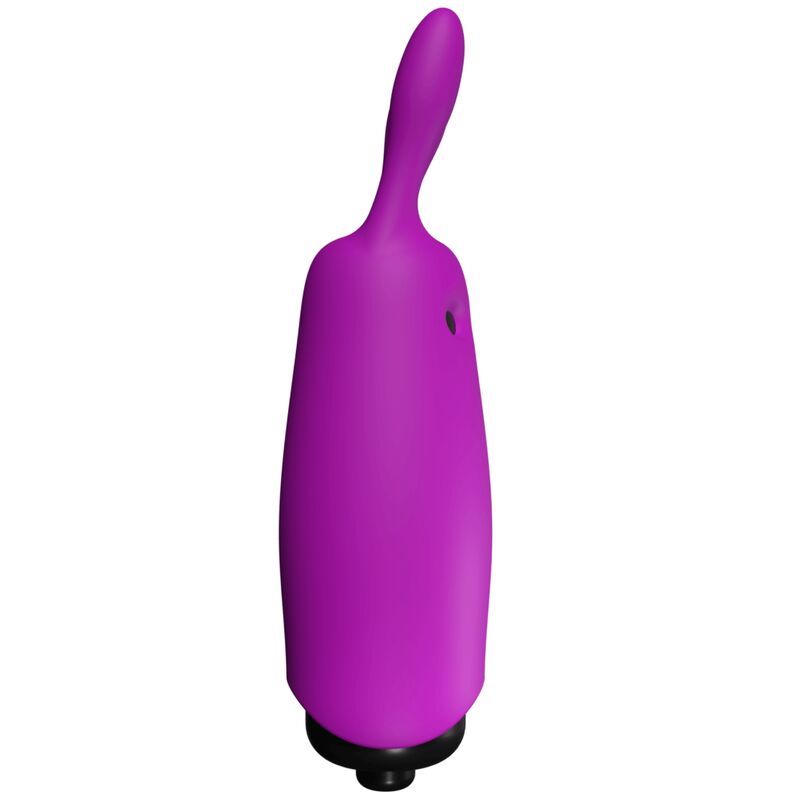 Pocket Rabbitvibrator Lila/Rosa/Svart