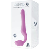 Queens Strap On Flexibel Rosa Storlek S