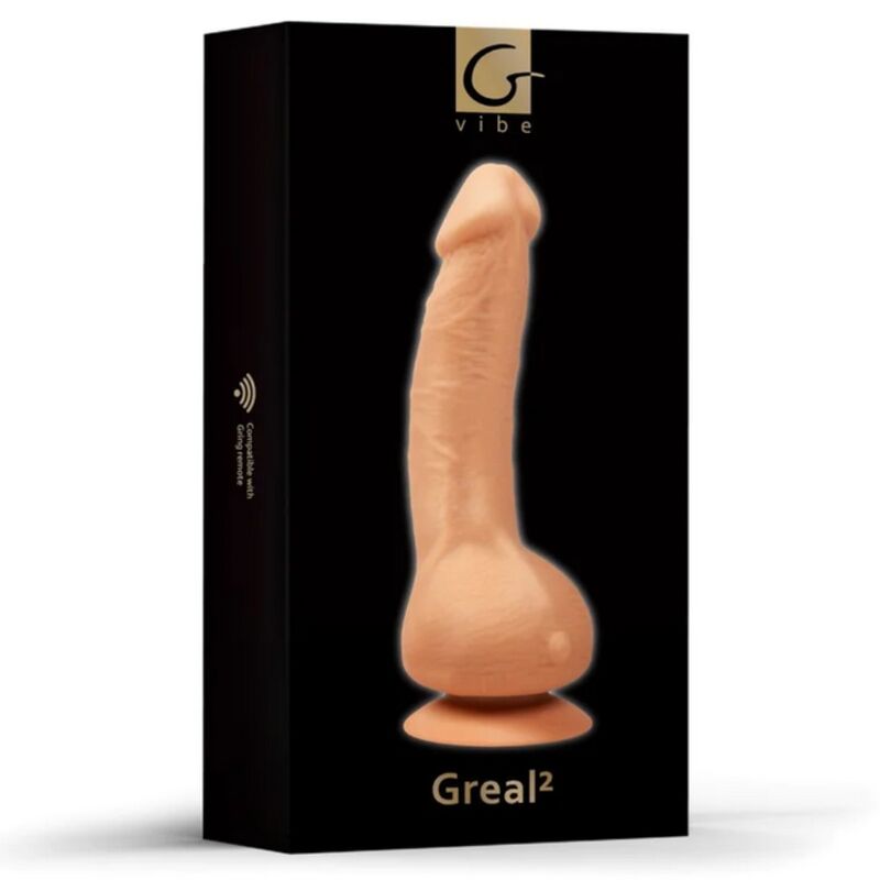 Dildo 'Greal 2' Vibrerande 22 cm