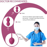 Knipkulor Burgundy 3 st