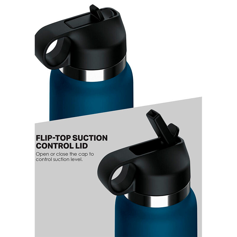 Masturbator Flask Vagina i Diskret Design Blå