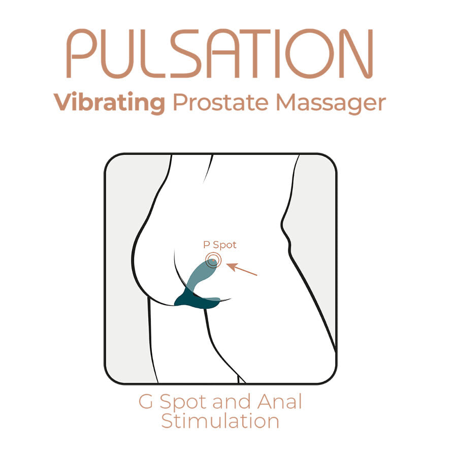 Pulsation Prostatastimulator med App