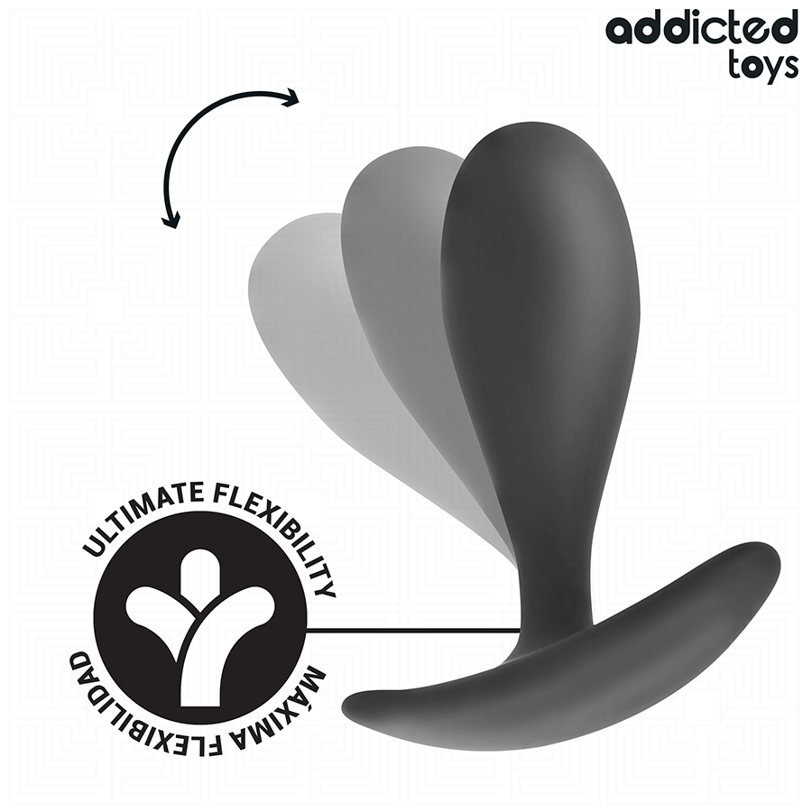 Set med Tre Buttplugs i Silikon