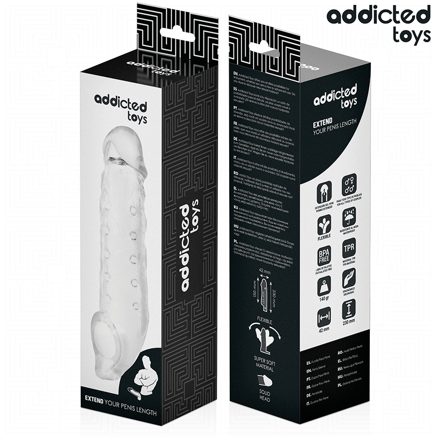 Penis Sleeve Transparent S/M