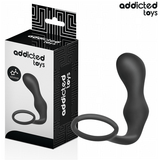 Buttplug med ring i silikon variant 3 från Addicted Toys