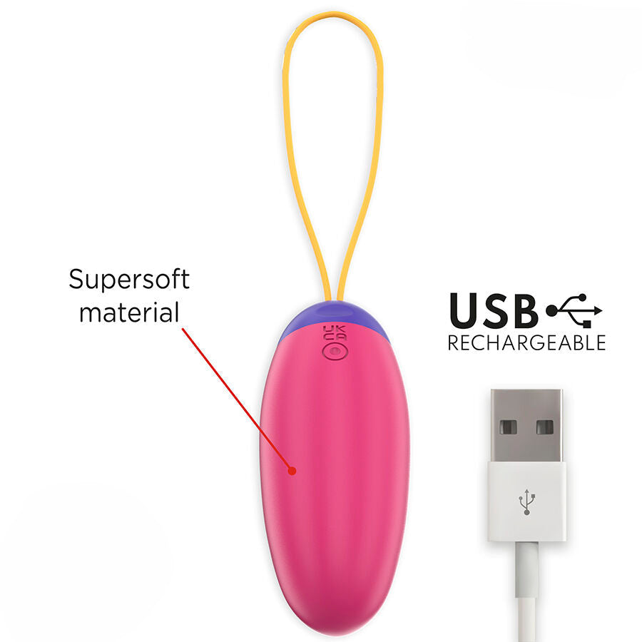 Vibrerande Ägg 'Wave Tapping' Appstyrd