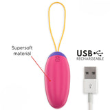 Vibrerande Ägg 'Wave Tapping' Appstyrd