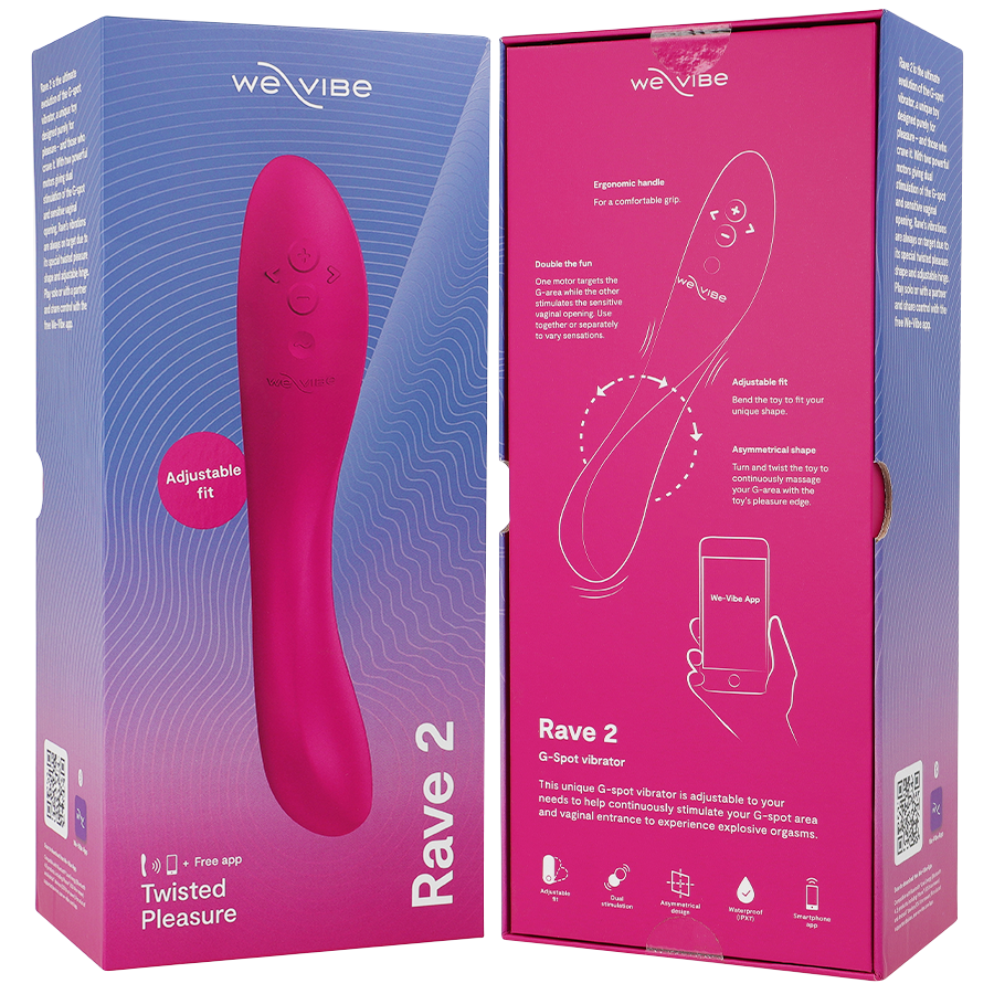 appstyrd g-punktsvibrator i ergonomisk form