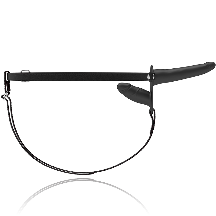 Strap-on Set med två Dildos och Justerbart Harness