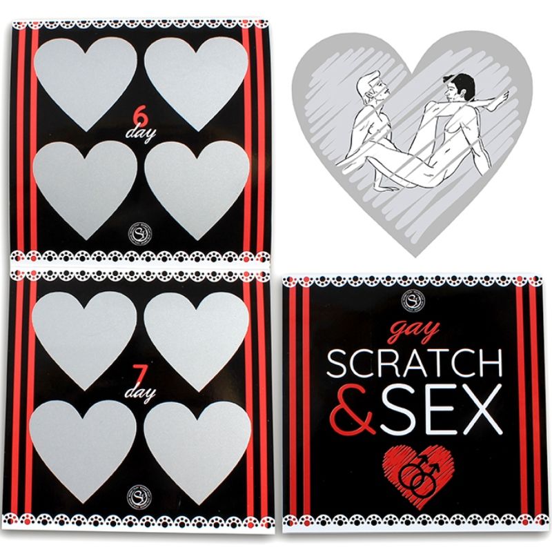 skrapspel scratch & sex gay med dagliga sensuella uppgifter