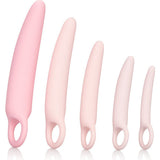 Vaginalt Dilatorset i Silikon 5 delar Rosa
