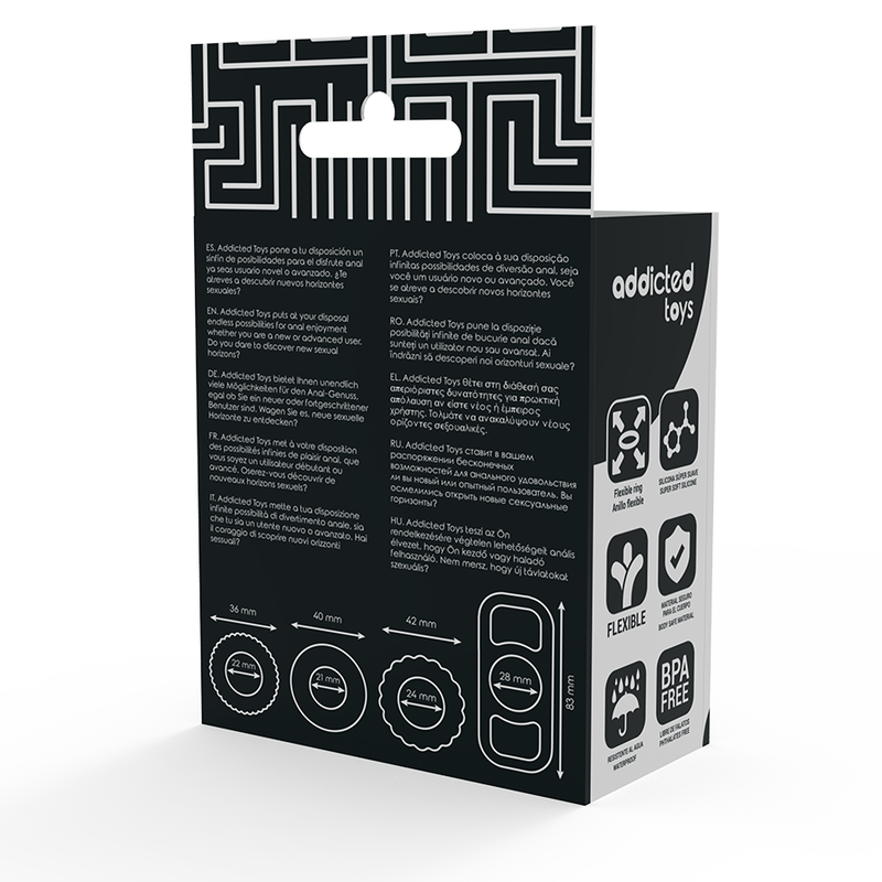 Penisringset 4 Delar